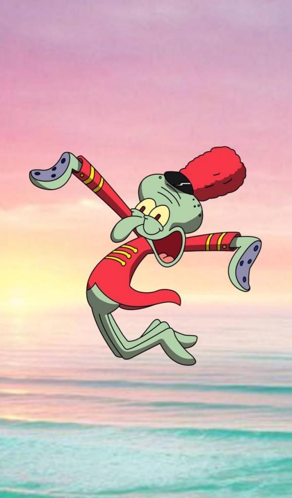 spongebob: spongebob getting high wallpaper
