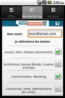 Emploi Événementiel screenshot 2