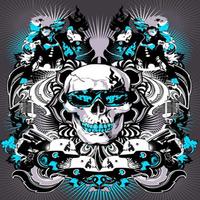 skull Hiphop Street Graffiti ภาพหน้าจอ 1