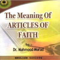 Articles of faith الملصق