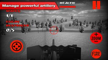 Artillery Simulator 1945 3D Affiche