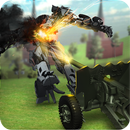 Artillery vs Carobot Simulator APK