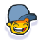 Yellow boy runner icon