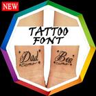 Artistic Tattoo Fonts icône