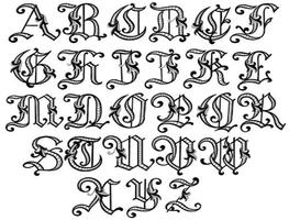 Artistic Tattoo Fonts capture d'écran 2