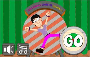 Throwing Darts Games पोस्टर