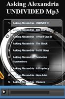 Asking Alexandria UNDIVIDED Mp3 تصوير الشاشة 1