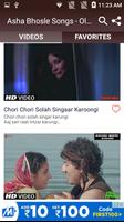 Asha Bhosle Songs - Old Hindi Songs ảnh chụp màn hình 3