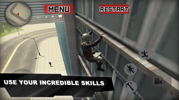Assassin’s Hero Rope 3D imagem de tela 1
