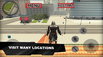 Assassin’s Hero Rope 3D imagem de tela 2