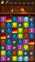 Dungeon match 3 syot layar 1