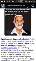Book&Lectures by Ahmed Deedat الملصق