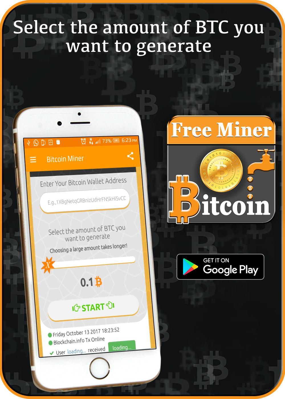 free btc generator y miner coin mining