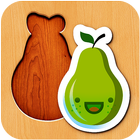 Bébé Puzzles - Fruits icône