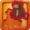 Enfants puzzle animaux