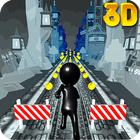 Stickman Runner - Stickman 3d Run icône