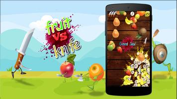 Fruit VS Knife poster