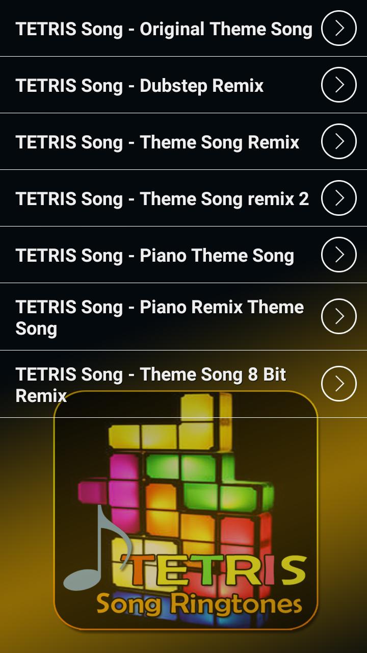 The Tetris Song Ringtones APK للاندرويد تنزيل