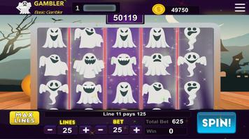Slots Games Halloween Ghost capture d'écran 2