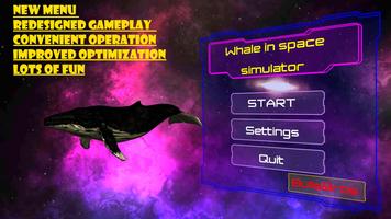 Whale in Space Simulator Cartaz
