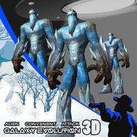 外星人盟約攻擊：Galaxy Evolution 3D 海報