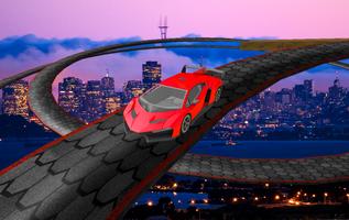 Racing Car:Impossible Tracks Sky Adventure 3D-poster