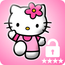 Hi Kitty Kawaii Pattern Lock Screen APK