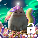 Pusheen Unicorn Cat Kawaii Wallpaper Lock APK