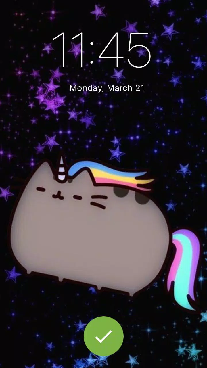 Descarga de APK de Pusheen Unicorn Cat Kawaii Wallpaper Lock para Android