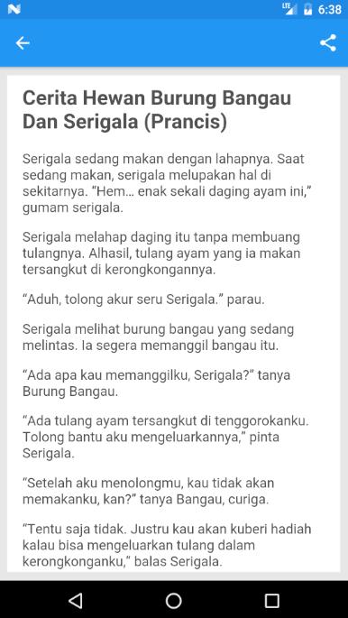 Kumpulan Cerita Dongeng Pendek Untuk Anak Fur Android Apk