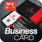 business cards design icon