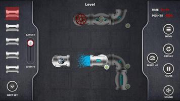 Pipes Puzzle Turbo Affiche