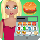 burger cash register game APK