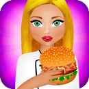 APK burger chef woman game