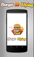 Burger Flying King Affiche