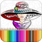 Butterfly Coloring Books – Garden Color Pages icône