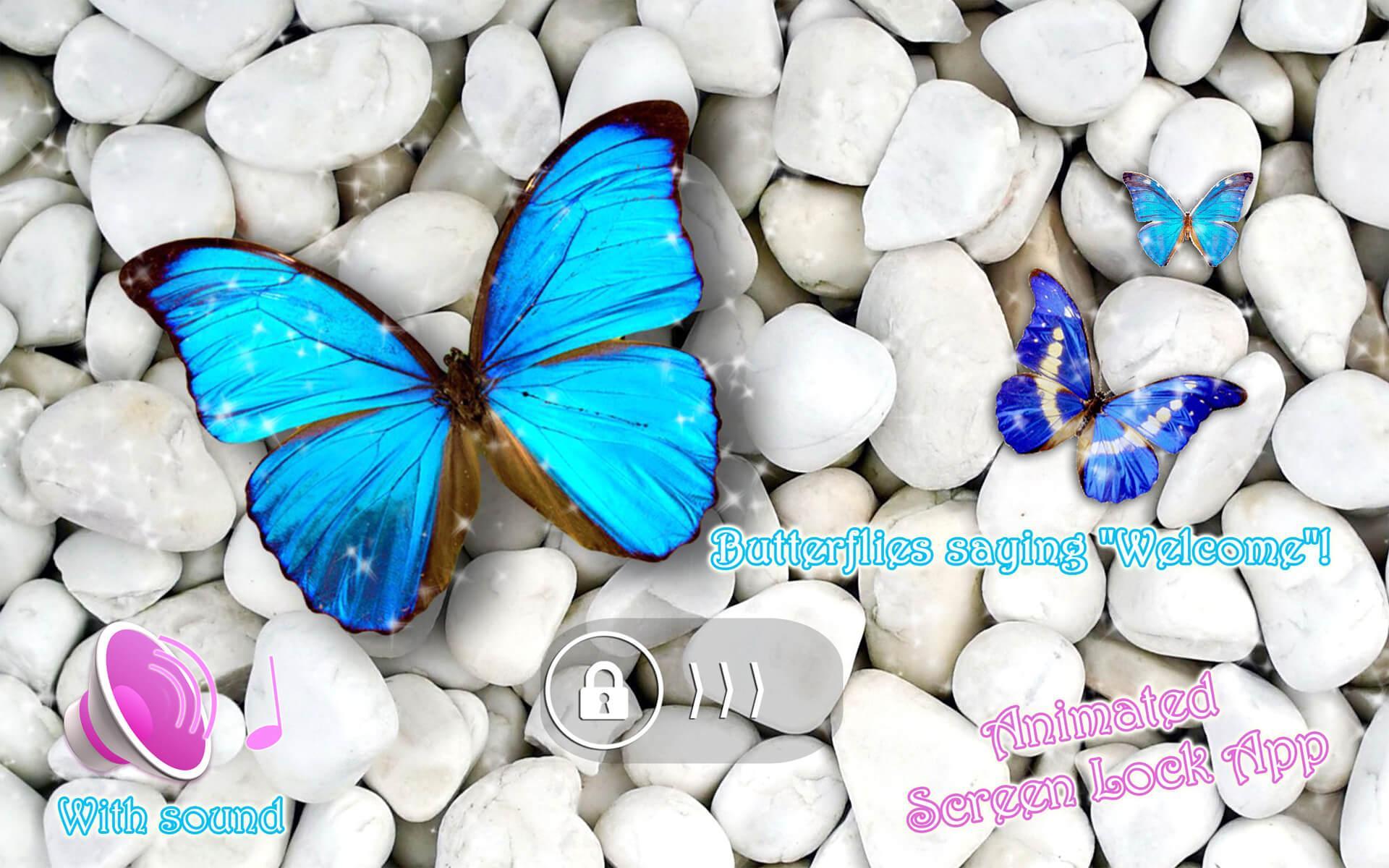 Android 用の 蝶 ロック画面 蝶々 ライブ壁紙 Apk をダウンロード
