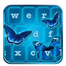 可愛的蝴蝶表情符號鍵盤主題 APK