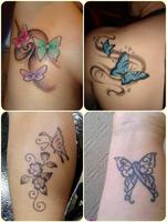 Butterfly Tattoo Designs โปสเตอร์