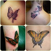 Butterfly Tattoo Designs اسکرین شاٹ 2