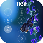 Butterfly password Lock Screen icône