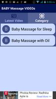BABY Massage VIDEOs ảnh chụp màn hình 2