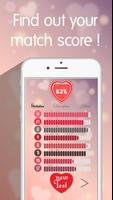 Love Test - Match your Friends تصوير الشاشة 1