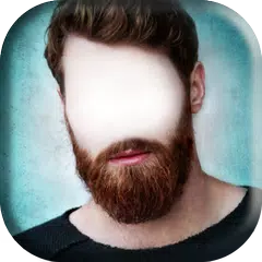 Bartfrisuren Fotomontage