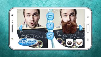 Beard Maker Photo Editor capture d'écran 1