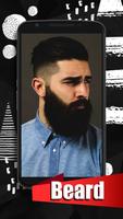 Beard & Mustache Photo Montage Affiche
