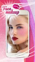 Face Makeup App Photo Sticker Affiche