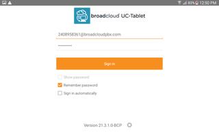 BroadCloud UC Tablet EMEA Affiche