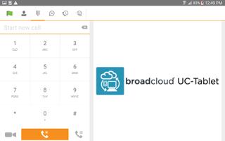 BroadCloud UC Tablet EMEA capture d'écran 1
