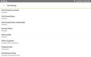 برنامه‌نما BroadCloud UC Tablet EMEA عکس از صفحه